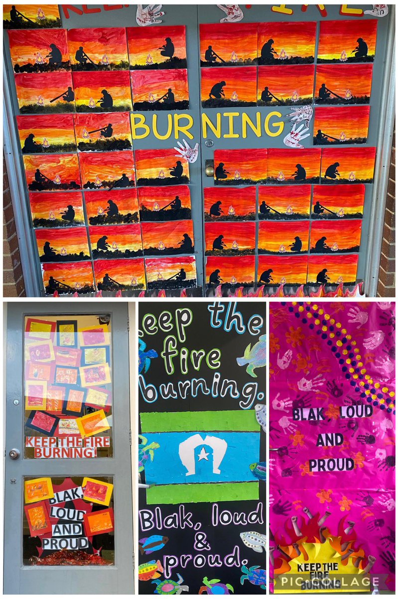 ‘What a fabulous way to end our NAIDOC Week celebrations with a showcase of our Deadly Doors. 
Keep the fire burning! Blak, loud and proud 🖤💛❤️💙💚🔥 NAIDOC 2024 Deadly Door.  💕 #deadly #NAIDOC <a href="/dace_elletson/">Dace Elletson</a> <a href="/TeacherMarkT/">Mark</a>