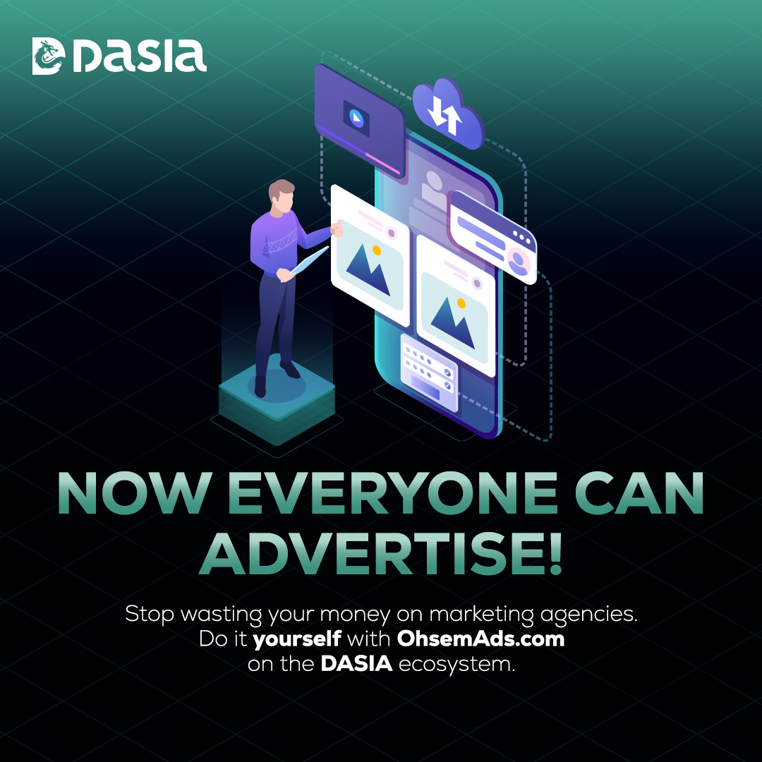 dasiaofficial's tweet photo. Unlock the power of affordable marketing with https://t.co/bZz60lMiCv on the DASIA ecosystem and reach your audience like never before!

Official accounts:
https://t.co/ZaSIxMBVoF

#DASIAProject #DASIA #Blockchain #AI #DigitalAdvertising https://t.co/bBpoSj66pj