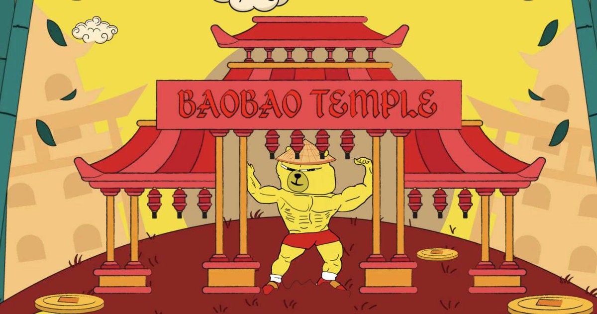 BaoBaoERC's tweet photo. Join us in the $BaoBao Temple!

https://t.co/vMLqgOmgIV https://t.co/5cwCz3GQcv