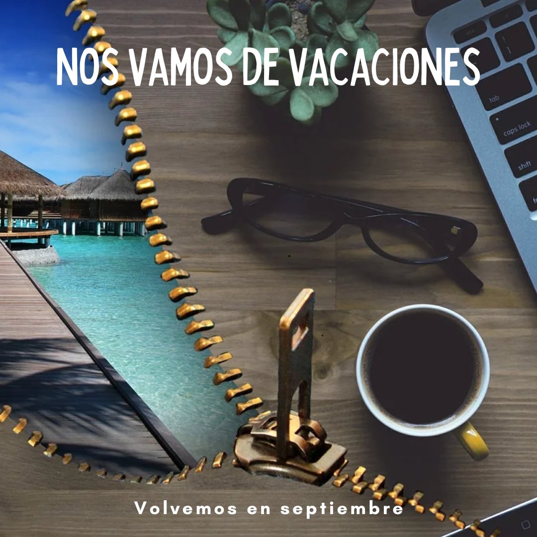 ¡Felices vacaciones!☀️