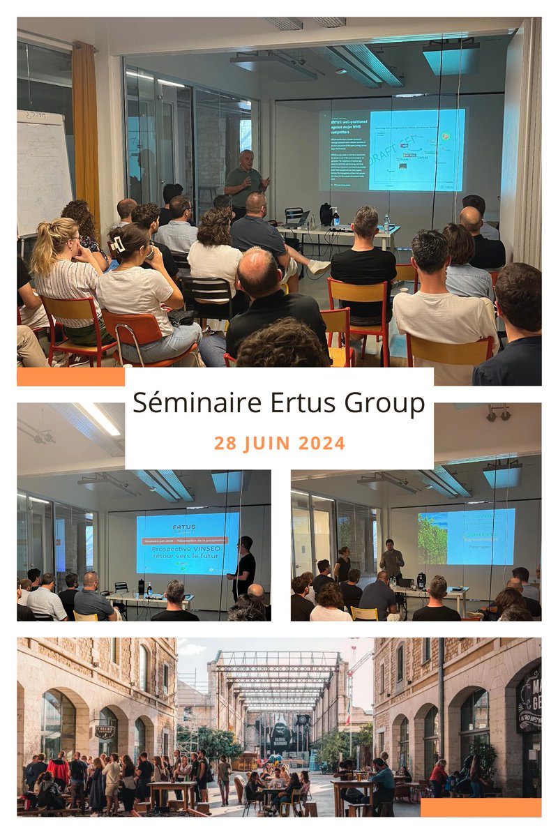 Retour sur notre séminaire annuel du  27 et 28/06. 
Le jeudi était visites de <a href="/martell/">Martell</a> et <a href="/seguinmoreaufr/">SEGUIN MOREAU</a> suivi d'interventions le vendredi dont Greenshield.
Anecdote : Certains clients de <a href="/seguinmoreaufr/">SEGUIN MOREAU</a> sont également clients P2W et users de notre fonctionnalité QRCodes📲