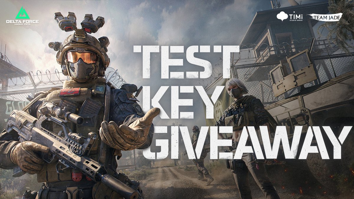 The #DeltaForceHawkOps PC Alpha test is just DAYS away so let's start giving away some more Steam keys🔑

3 giveaway events over the next 3 days🤩

For a chance to win 1 of 100 keys:
1⃣Follow us
2⃣Like &amp; RT this post
3⃣Random winners get their codes on Aug 6

#deltaforce