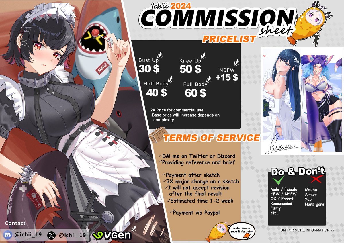Retweets highly appreciated!✨

Hello everyone! I'm opening commissions for this month!
If you are interested, send me a DM✨

more samples on my carrd profile ^^
have a great day!
#commission #ArtistOnTwitter