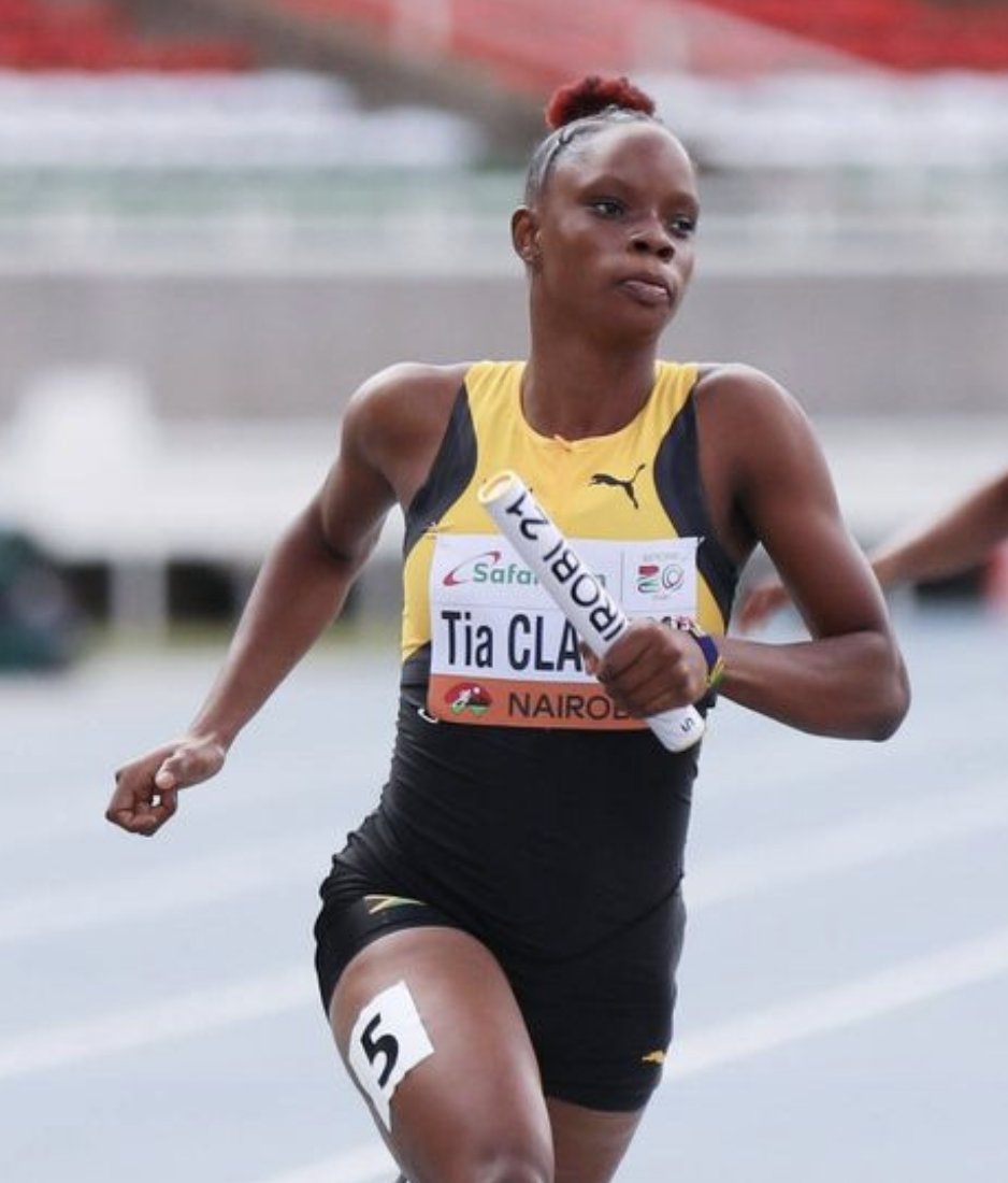 The first MVP athlete to compete at the 2024 Paris Olympics is Tia Clayton in the 100m.  Running 11.00 +1.2 in the 4th heat, to qualify for the semifinals.  Do well team.
