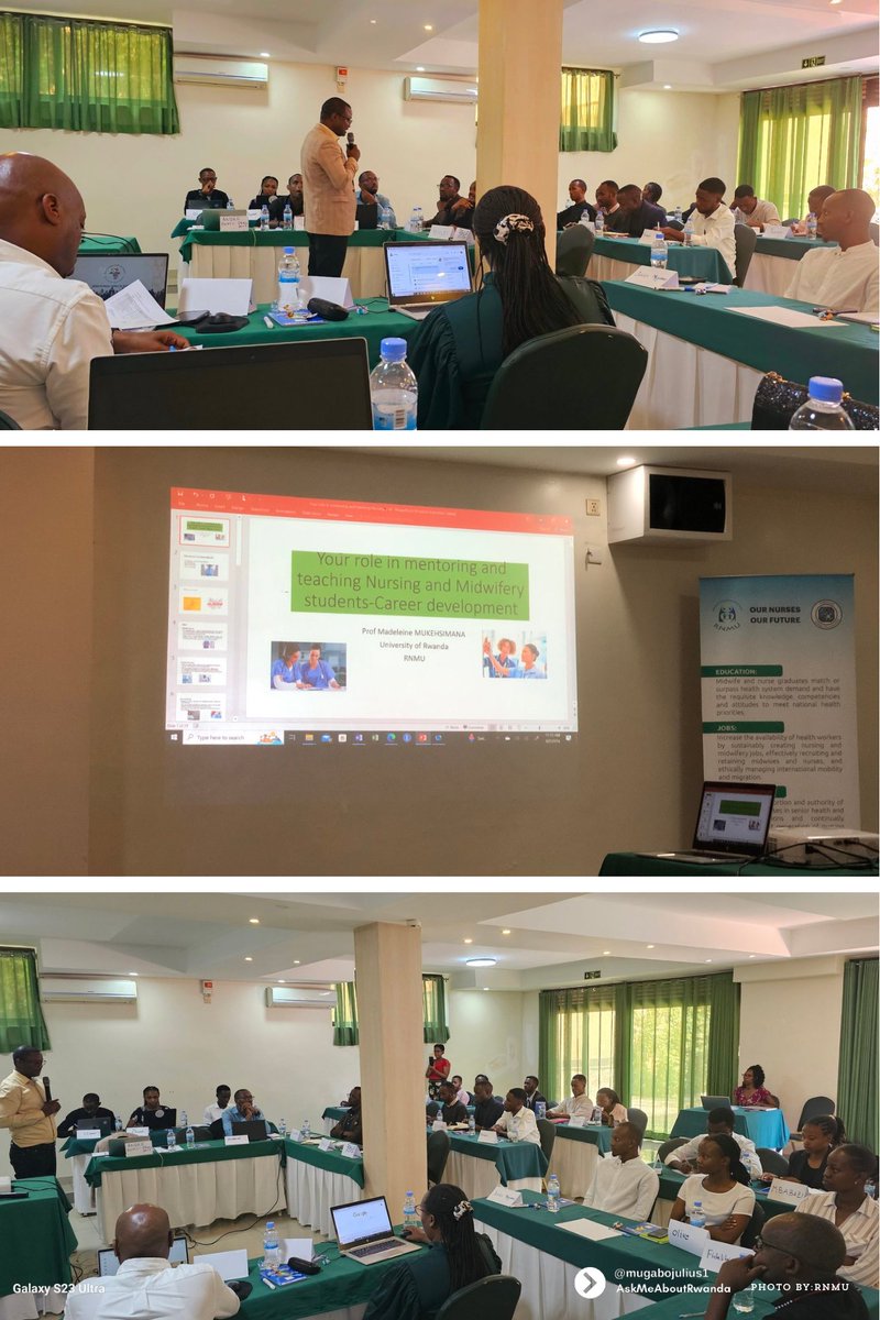 mugabojulius1's tweet photo. #AskMeAboutRwanda🇷🇼💙🇷🇼

The future of this profession is promising! 

Today this professional and trade union of certified nurses &amp; midwives in Rwanda (@RNMU1) 

Held a mentorship training on:
Early Career Profession for Excellence. It’s is an insightful &amp; inclusive discussion! https://t.co/zWqluqY62g
