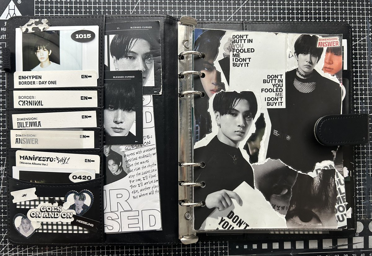 heejayting's tweet photo. WTS LFB ENHYPEN QUIT SALE

hello! please get my pcs since i quit a long time ago.. everything QYOP!! as long as it’s near sa purchase price ko,, just really need to find their new homes!!

free binder if taking all,, not sure if will sell tingi

bdo dd ds da manifesto dark blood https://t.co/lItGfTRSTW