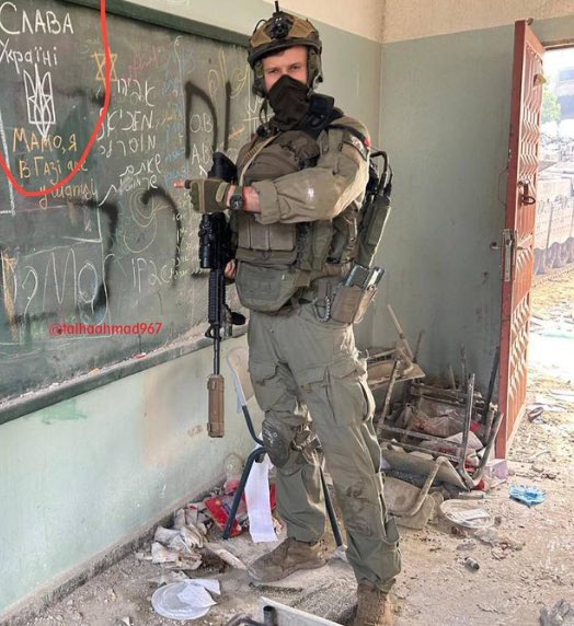 TheSaviour's tweet photo. 🚨🇮🇱 Thread of Zionist soldiers that travelled from all over the world just to kill women, children &amp; civilians in Gaza

1.) Ukraine 🇺🇦 

(🧵1/10) https://t.co/jnJDBJlcgT