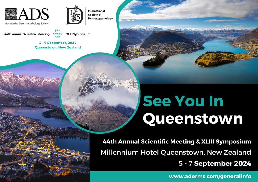 Int Soc Dermpath (@intsocdermpath) on Twitter photo Join us for three days in Queenstown, New Zealand for insightful discussions, engaging presentations, and networking opportunities with leading experts and professionals in the field of Dermatopathology.
#ISDP #Dermpath #path #pathology
<a href="/JMGardnerMD/">Jerad Gardner, MD</a> <a href="/GeronimoJrLapac/">Gerônimo Jr.</a> Join us for three days in Queenstown, New Zealand for insightful discussions, engaging presentations, and networking opportunities with leading experts and professionals in the field of Dermatopathology.
#ISDP #Dermpath #path #pathology
<a href="/JMGardnerMD/">Jerad Gardner, MD</a> <a href="/GeronimoJrLapac/">Gerônimo Jr.</a>