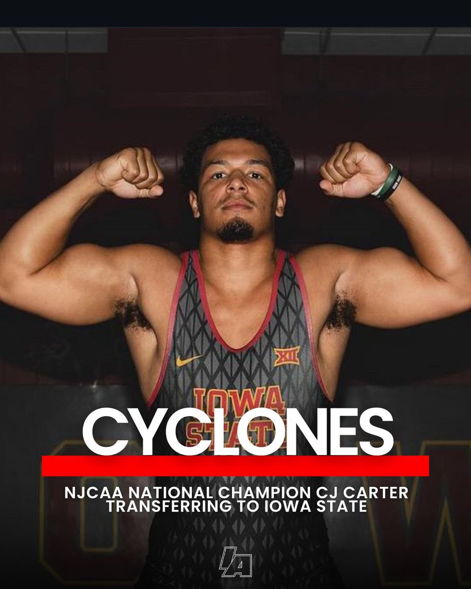 IAwrestle (@iawrestle) on Twitter photo CJ Carter has announced he’s committed to Iowa State. The national champion for Iowa Western is also a former #IAhswr standout from Glenwood CJ Carter has announced he’s committed to Iowa State. The national champion for Iowa Western is also a former #IAhswr standout from Glenwood