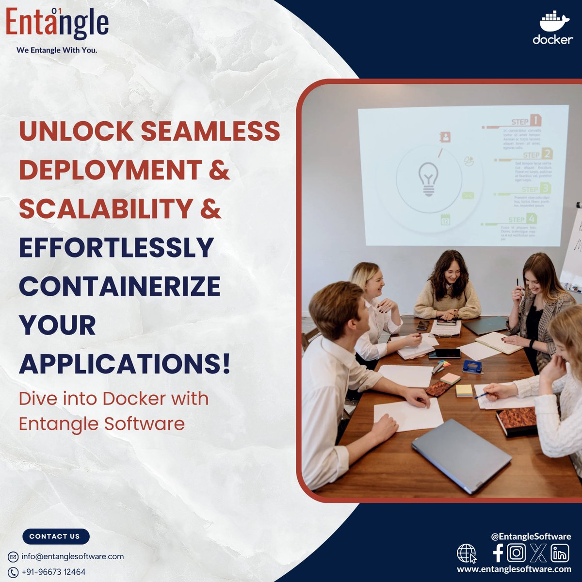 espl_software's tweet image. Sail through software development waters with Docker by Entangle Software! Docker simplifies application deployment and scalability, ensuring smoother development processes.

Join us in harnessing the power of containerization!

#DockerDevelopment #SoftwareSolutions