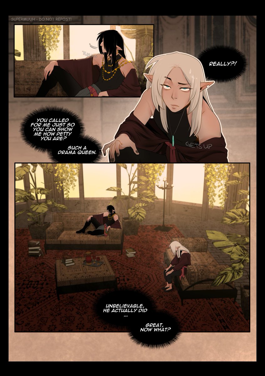 Muuh_Kuuh's tweet photo. Chap01 - Page 23   
OrcxElf / +18      

And what a drama-queen he is...<3   

Archive of ALL pages:   
https://t.co/olDyKp8mPm https://t.co/A7gWsOACNH