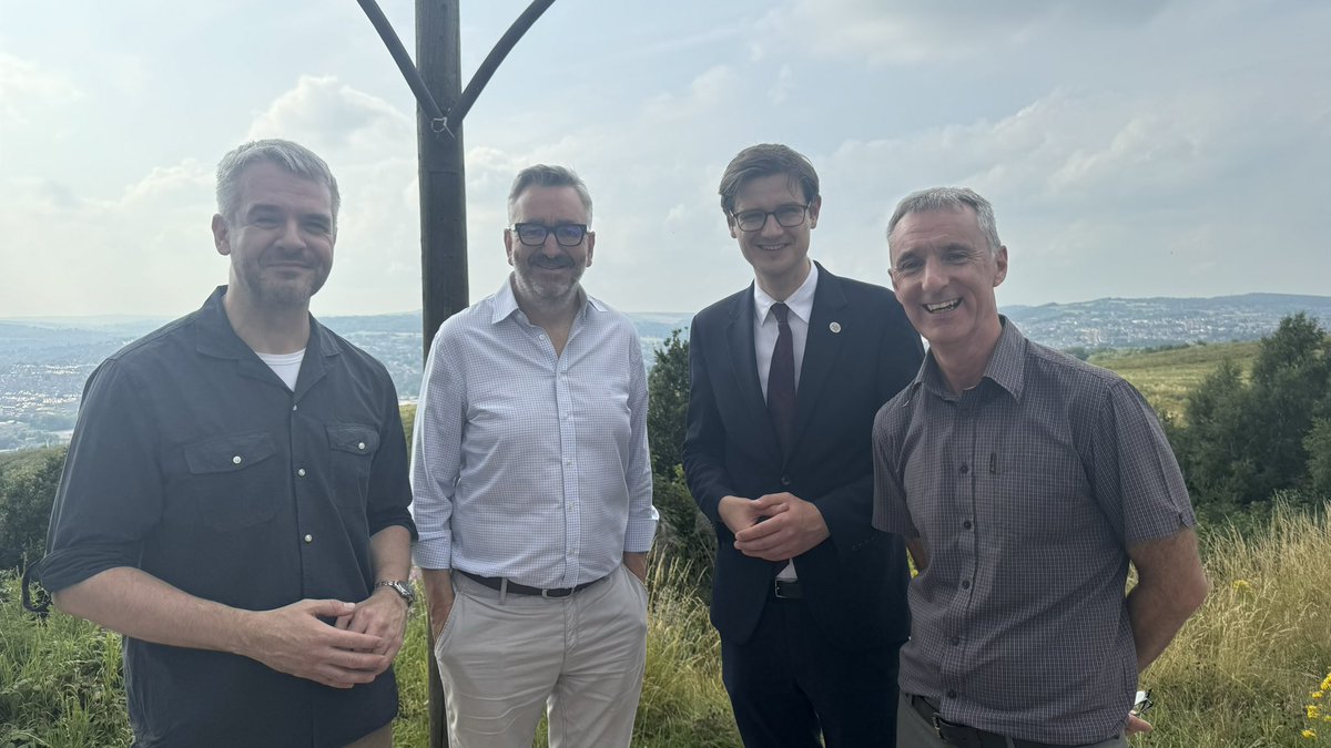 Was great to welcome Tim Hollingsworth up here on #YorkshireDay to meet with West Yorkshire Mayor Tracy Brabin and South Yorkshire Mayor Oliver Coppard to see how Place Partnerships can make a difference.