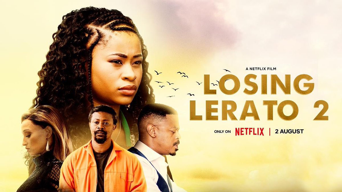 Jessica, we are live!🥹 

Happy Losing Lerato 2 Day! Are you ready to witness love and drama? Tune in now on @NetflSA ☺️🍾