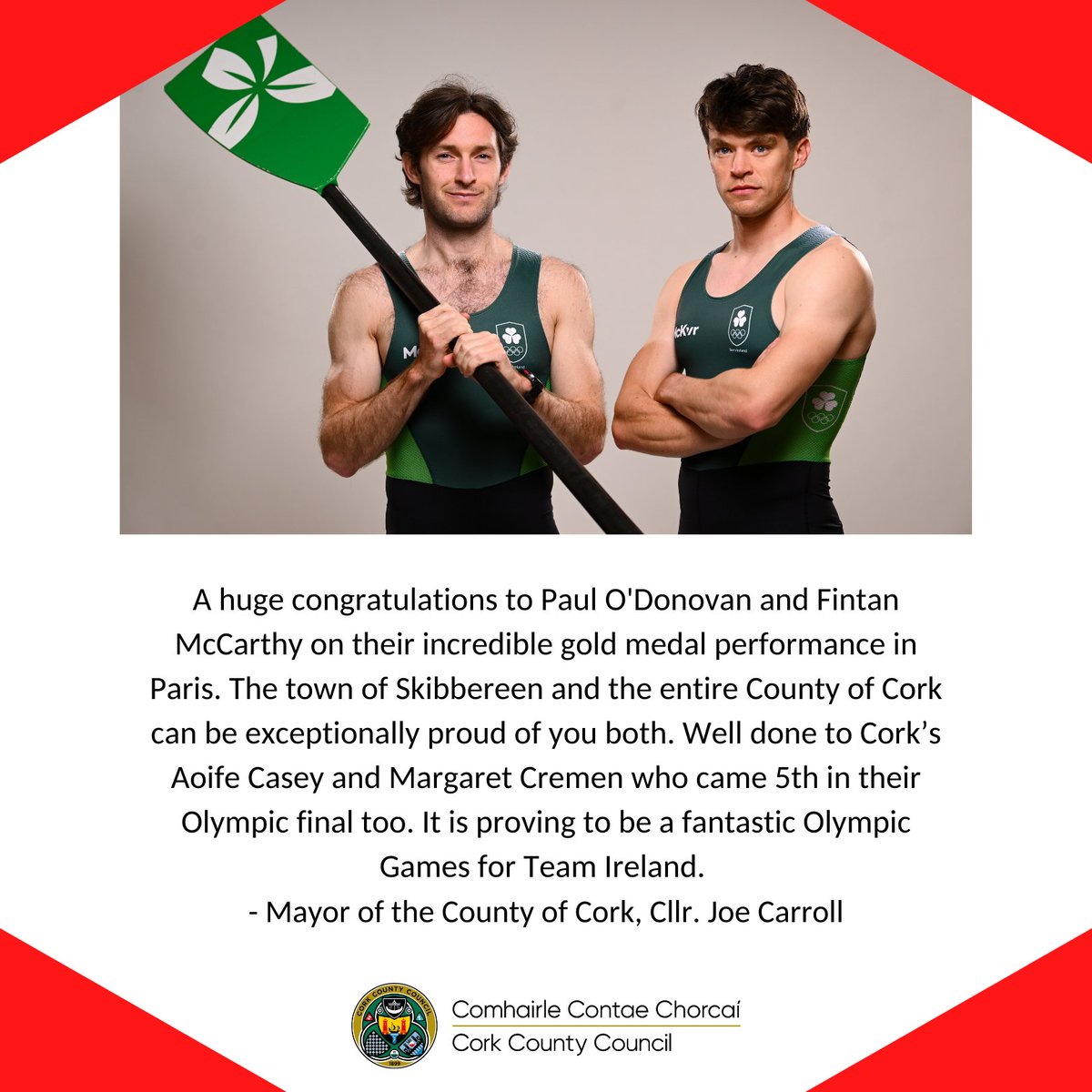 Cork County Council (@corkcoco) on Twitter photo .<a href="/TeamIreland/">Team Ireland</a> <a href="/skibbrowing/">Skibbereen Rowing</a> <a href="/UCCRowing/">UCC Rowing Club</a> .<a href="/TeamIreland/">Team Ireland</a> <a href="/skibbrowing/">Skibbereen Rowing</a> <a href="/UCCRowing/">UCC Rowing Club</a>