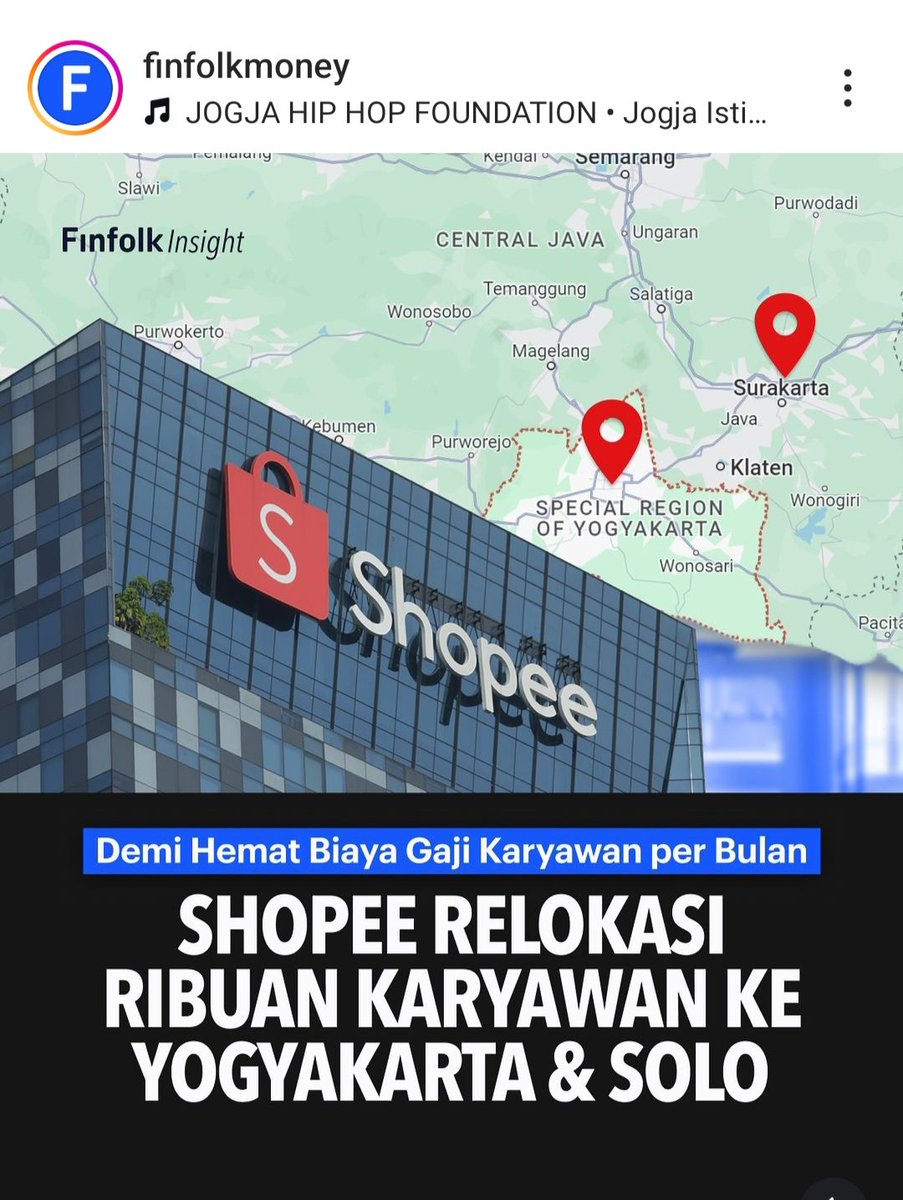 Strategi_Bisnis's tweet image. Tadinya berkantor di Mega Kuningan yg mahal x mewah. 

Akan ada pengematan biaya gaji yg lumayan besar dari langkah ini. 

Pd sisi lain bisa ciptakan lap kerja yg lbh bnyk di daerah2. 

Tren spt ini harusnya lbh banyak agar tak semua berpusat di Jakarta.