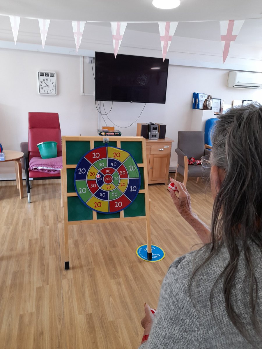 Hazel_Ward1's tweet photo. Hazel ward games 🏅 
Patients on Hazel Ward enjoyed a morning of games suitable for all abilities as part of the #OlympicGames celebrations. Photos below of some of the games and of course our gold, silver and bronze medalists!
@rdash_nhs #Paris2024 #meaningfulactivities #rehab https://t.co/27WsJfjlqb