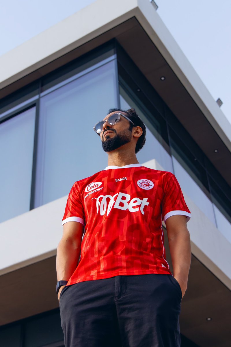 Na uzi wangu mpya 🦁 Tukutane kwa Mkapa! #SimbaDay #Wenyenchi #Nguvumoja