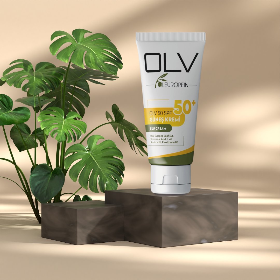 Üzerinde iki yıldır çalıştığımız güneş kremimizi neden mi denemelisiniz?
1- İlk kez bir kozmetik üründe kullanılan, FDA tarafından da tanınan, saf Oleuropein 'in yaşlanma karşıtı etkisinden yararlanmak  
2- Güneşe karşı korumanın yanı sıra anti-aging etkiden yararlanmak  
3- E