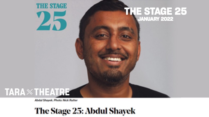 Thanks <a href="/TaraTheatre/">Tara Theatre</a> for opening your doors in solidarity and friendship to raise a toast for our friend and colleague #AbdulShayek <a href="/HelenMJeffreys/">Helen Jeffreys</a> <a href="/KNatashaChandra/">Natasha Kathi-Chandra</a>