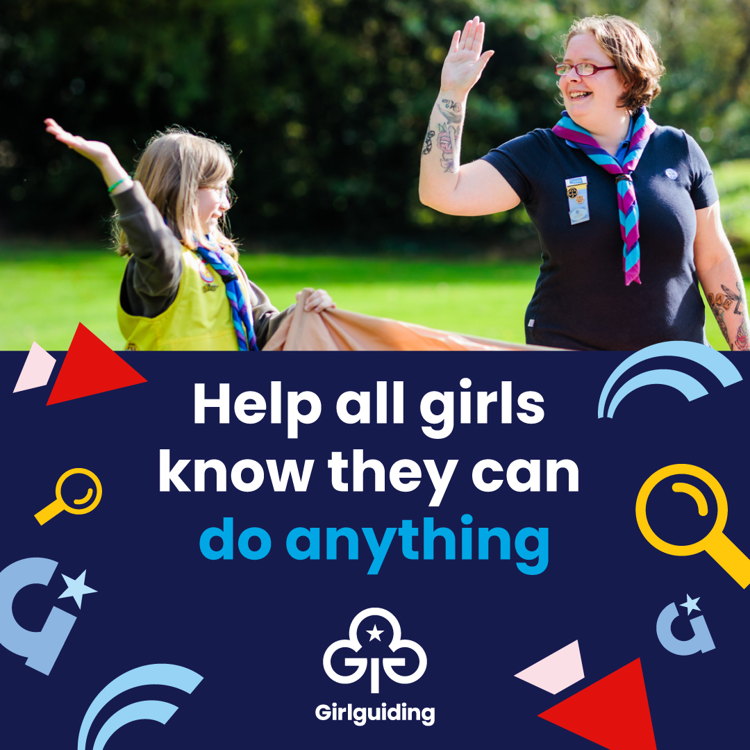 Girlguiding is where you become a trailblazer 🔥
Whether it’s taking the lead on a challenging activity, or crafting exciting adventures for your unit, your journey as a leader begins here. Sign up today to light the way for girls 👉 bit.ly/AdultVol