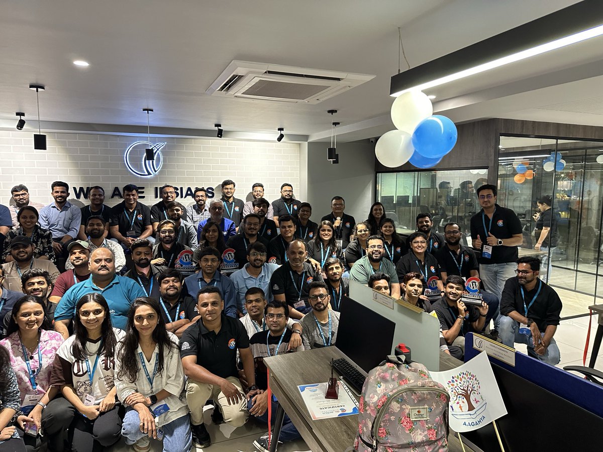 wp_bunch's tweet photo. 🌟 Grateful and Proud to Support do_action WPAhmedabad 2.0! 🌟
WPBunch is thrilled to have sponsored do_action WPAhmedabad 2.0 (@wpahmedabad)! The event showcased the power of collaboration, supporting local charities and nonprofits.
#DoAction #WPAhmedabad #WordPress #Community https://t.co/mCfp4CucPm