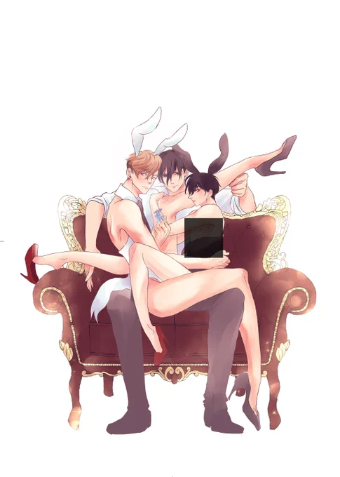 (1/2) バニーの日#創作BL 
