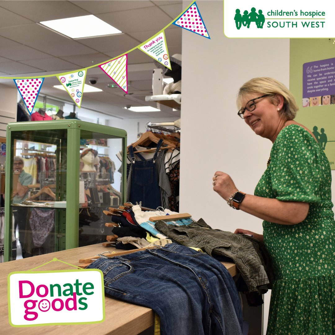 CHSW's tweet image. Looking for something to keep your family occupied during the #summerholidays? Why not have a clear out of any clothes, toys, bric-brac that you no longer need and drop them off at your local #CHSW shop so we can turn your pre-loved goods into money to help run our #hospices 💚🌞