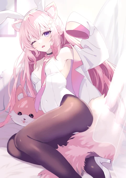 #バニーの日 白バニーこよ〜 