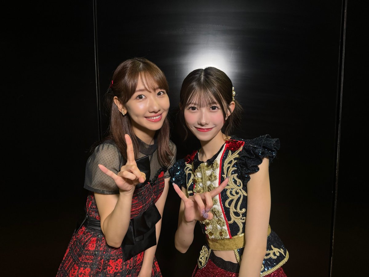 erii_20031027's tweet photo. 誰恋公演でゆきりんさんが
ゲストで来てくださってから

2日後、関コレでまた
お会いできました〜🌷

ALTみてねん！🫶🏻 https://t.co/sP7RA7RCFT