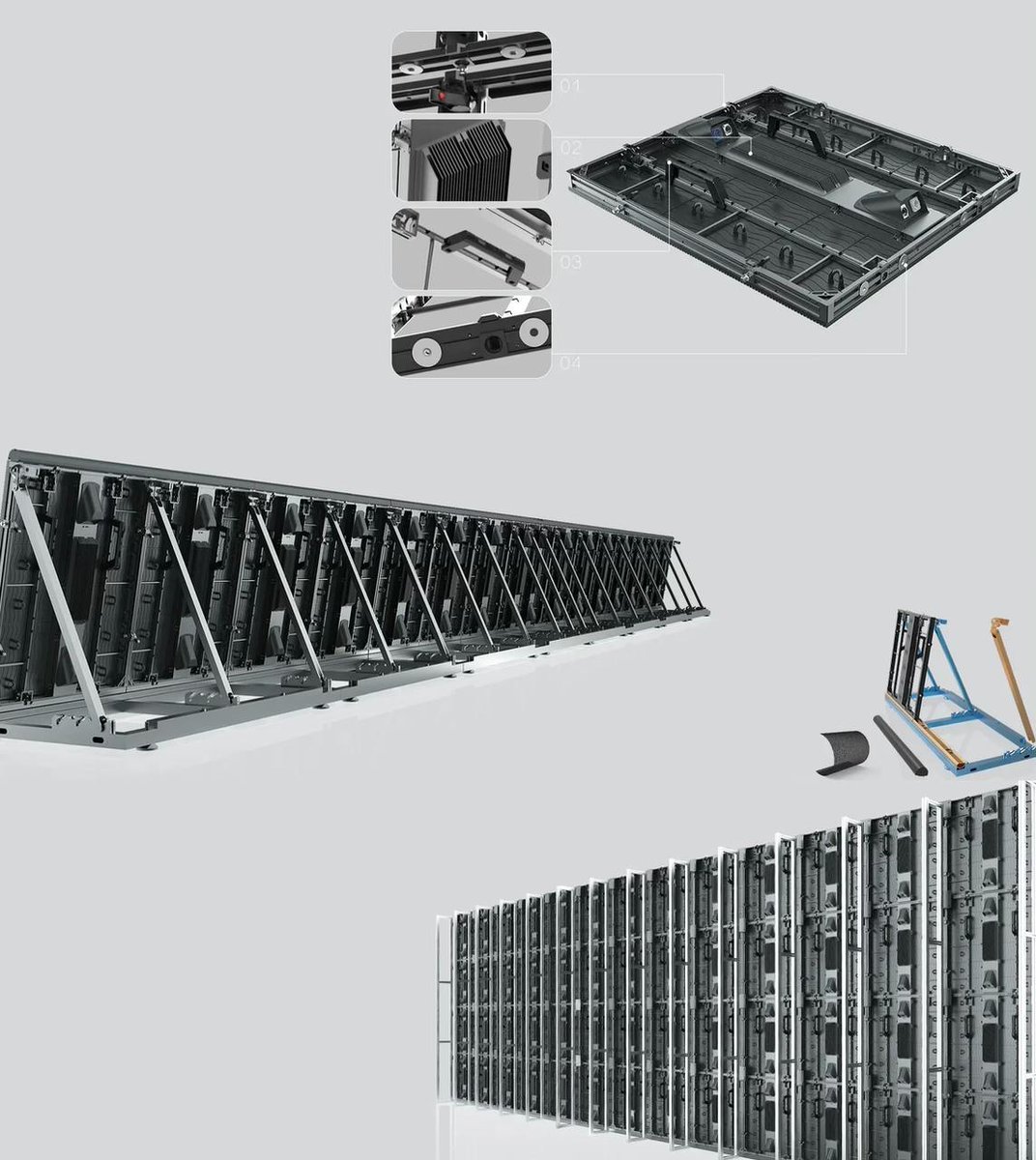 DesayDisplays's tweet image. Meet the M Series from Desay! Ultra-slim, lightweight, and easy to install with magnetic locks. Offers 8:9 or 16:9 panel ratios, front &amp;amp; rear access, and over 5,000nits brightness. Perfect for outdoor use! 🌟 #LEDDisplay #DesayLED #OutdoorTech #Innovation