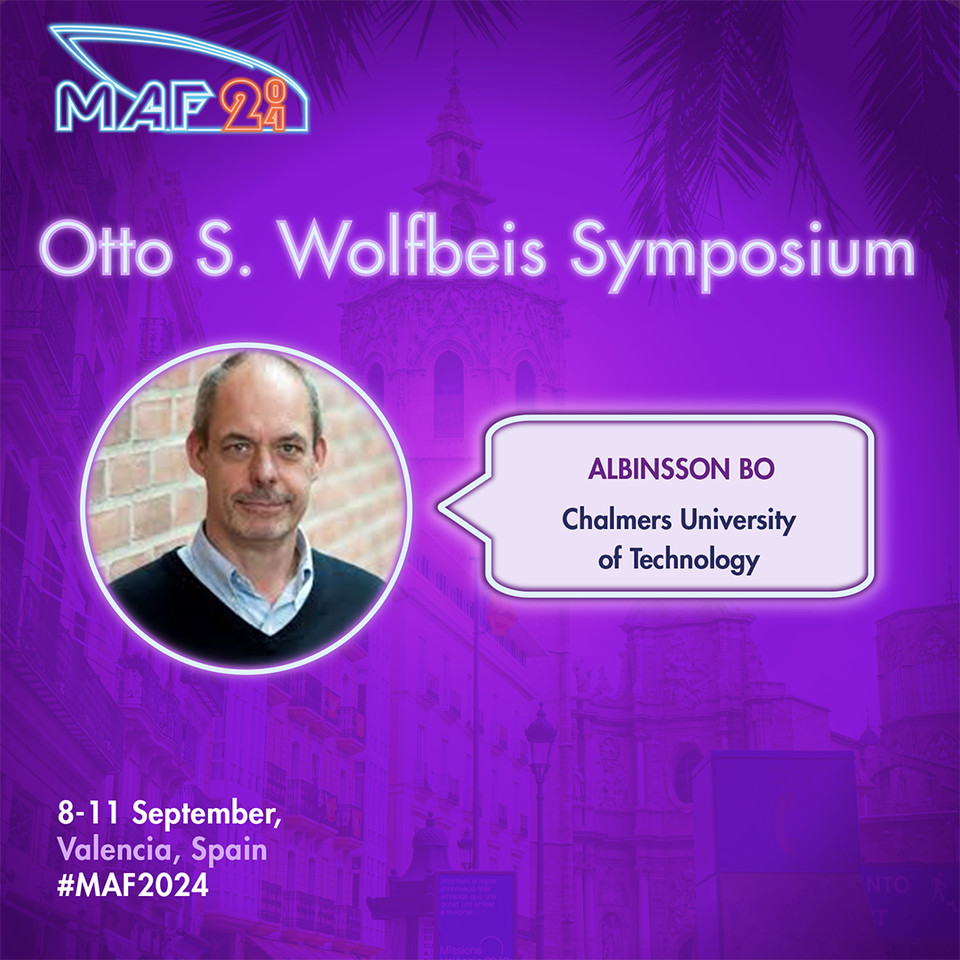 MAF 2024 (@maf2024_spain) on Twitter photo Bo Albinsson from the Chalmers University of Technology (<a href="/chalmersuniv/">Chalmers University of Technology</a>) is a highlighted speaker of Otto Symposium #MAF2024!
📍Valencia, Spain
🗓️8th – 11 th September 2024
Check out more info: mafvalencia2024.com/speakers/ Bo Albinsson from the Chalmers University of Technology (<a href="/chalmersuniv/">Chalmers University of Technology</a>) is a highlighted speaker of Otto Symposium #MAF2024!
📍Valencia, Spain
🗓️8th – 11 th September 2024
Check out more info: mafvalencia2024.com/speakers/