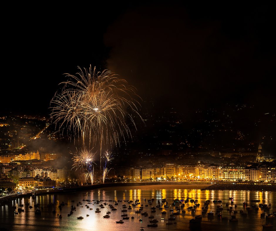 Mañana comienza la #AsteNagusia2024.
Miles de donostiarras se darán cita para aprovechar el buen ambiente durante estos 8 intensos días. A partir de las 19h… ya no hay vuelta atrás. Sólo queda disfrutar.

¡Felices fiestas a todos! Gora Aste Nagusia!