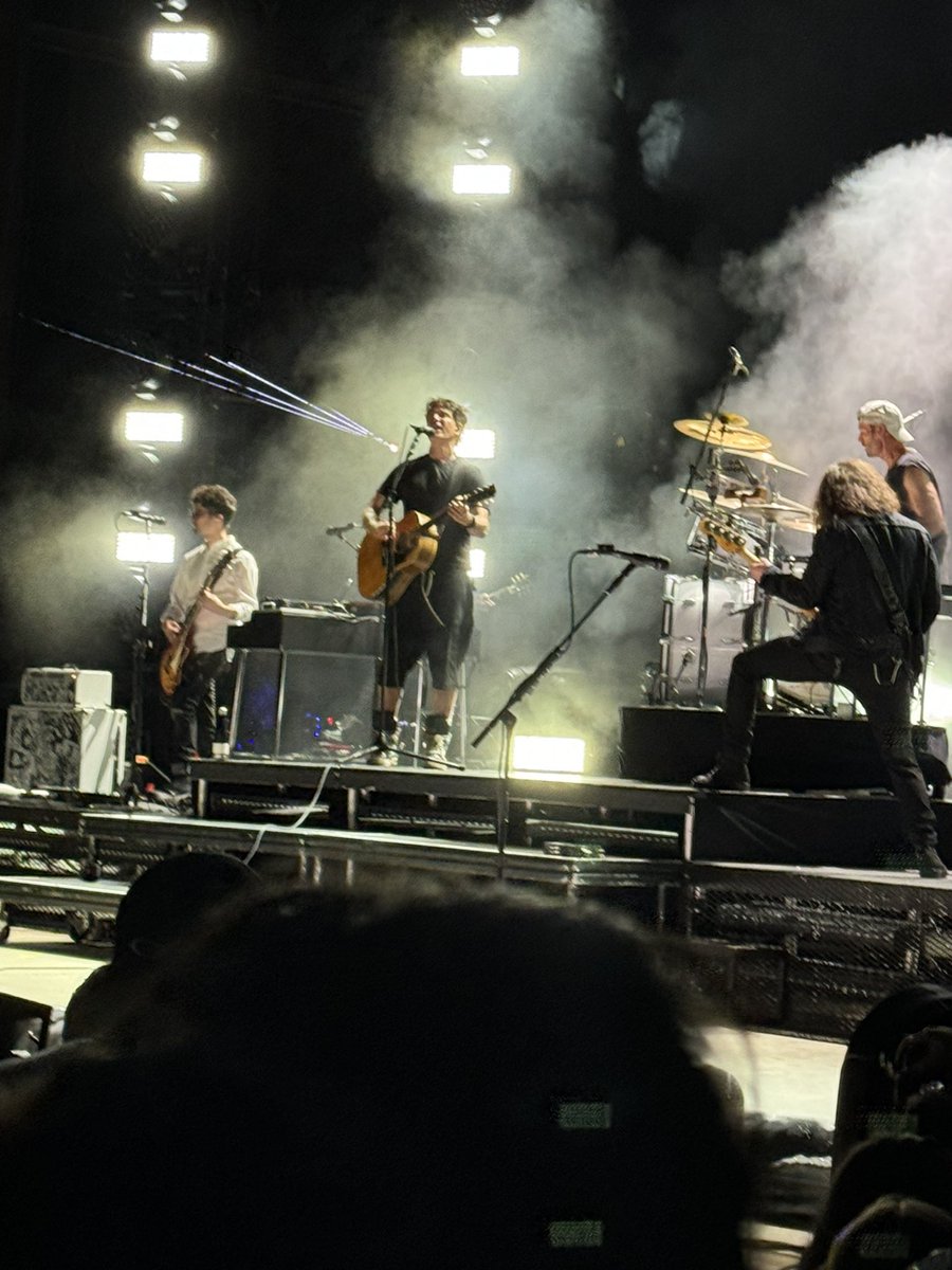 Silcr's tweet photo. Thank you @ThirdEyeBlind  and the beloved @stephanjenkins for an amazing night in Alabama, between going into magical caves in the am, The concert was the 🍒 on top of my 40’s birthday 🫶🏻 I can’t wait 2025 Summer Gods Tour 🙏🏼!?! https://t.co/Ny8gU2KrTg