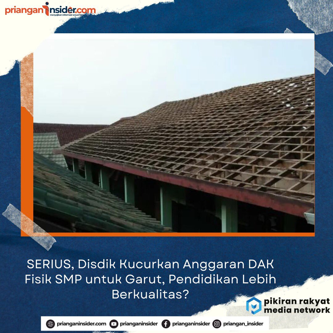 prianganinsider's tweet image. MARI Sekolah yang Semangat!!

Dinas Pendidikan Kabupaten Garut mendapat alokasi Dana Alokasi Khusus (DAK) sebesar Rp15.841.321.000 pada tahun 2024. Anggaran yang cukup besar ini akan digunakan untuk meningkatkan kualitas pendidikan di Kabupaten Garut. 

#sekolah #anakbangsa