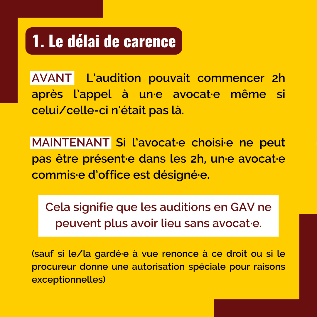 AnvCop21's tweet photo. [📷 Réforme du cadre de la GAV 📷]
Le droit français s'aligne sur le droit européen : la dernière réforme de la garde à vue (loi n°2024-364) est active depuis le 1er juillet 2024. On vous explique ! https://t.co/aqljsV2vXi