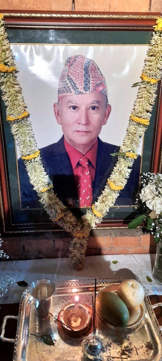 DPathakJhapa's tweet image. My heartfelt condolences to respected Prashidha pande (Sangrila Hotel)and breveard family!
🕉️ Shanti!🙏🏼
#Sudarshan budathoki