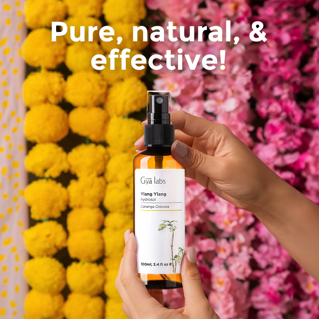 Gya_Labs's tweet image. Transform your skincare routine with Gya Labs! 🌸 Mix our Ylang Ylang Hydrosol with a few drops of your favorite essential oil to create a DIY face cleanser spray. Perfect for removing impurities and refreshing your skin on the go!
#CleanseYourSkinWeek #RHOBH #WWHL #RHOC #RHONY
