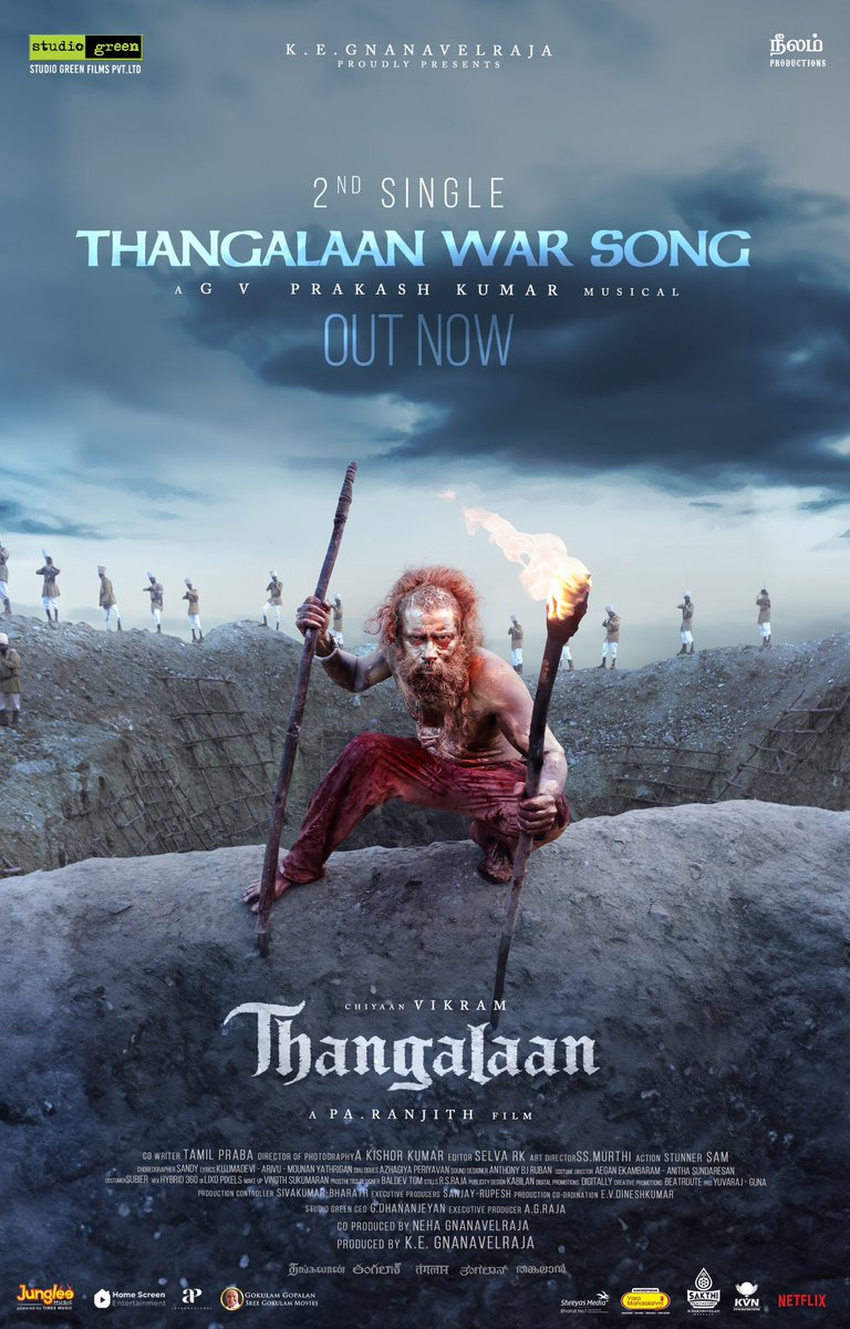 pa.ranjith (@beemji) on Twitter photo Laaney…. laaney …thangalaaney 💥vella vaaa vaa aadhiyoney 🔥🔥🔥
Watch #ThangalaanWarSong Lyric Video ▶️
youtu.be/K_qCM4Hnt8A
A <a href="/gvprakash/">G.V.Prakash Kumar</a> Musical 💙 <a href="/Arivubeing/">Arivu</a> lyrics 🔥🔥🔥
#ThangalaanFromAug15
#Thangalaan <a href="/Thangalaan/">Thangalaan</a> <a href="/chiyaan/">Vikram</a> <a href="/GnanavelrajaKe/">Gnanavelraja Ke</a> <a href="/StudioGreen2/">Studio Green</a> Laaney…. laaney …thangalaaney 💥vella vaaa vaa aadhiyoney 🔥🔥🔥
Watch #ThangalaanWarSong Lyric Video ▶️
youtu.be/K_qCM4Hnt8A
A <a href="/gvprakash/">G.V.Prakash Kumar</a> Musical 💙 <a href="/Arivubeing/">Arivu</a> lyrics 🔥🔥🔥
#ThangalaanFromAug15
#Thangalaan <a href="/Thangalaan/">Thangalaan</a> <a href="/chiyaan/">Vikram</a> <a href="/GnanavelrajaKe/">Gnanavelraja Ke</a> <a href="/StudioGreen2/">Studio Green</a>