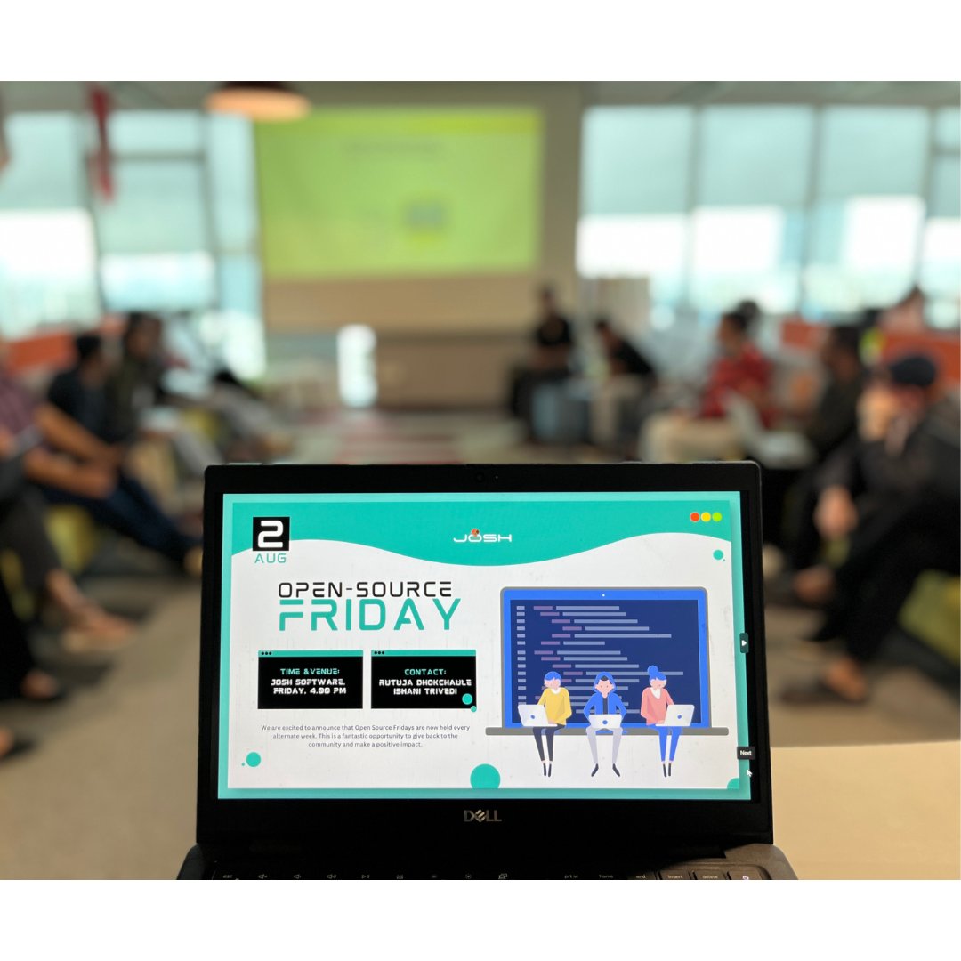 joshsoftware's tweet image. Fridays at Josh Software are all about innovation &amp;amp; collaboration. Our Open Source Friday sessions bring the team together to share ideas, solve problems, &amp;amp; push the boundaries. Here are some glimpses of our dynamic Open Source Friday session.

#Joshsoftware #opensourcefriday