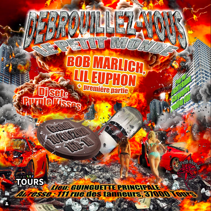 Prochain concert le 10/08 à Tours et c'est gratuit