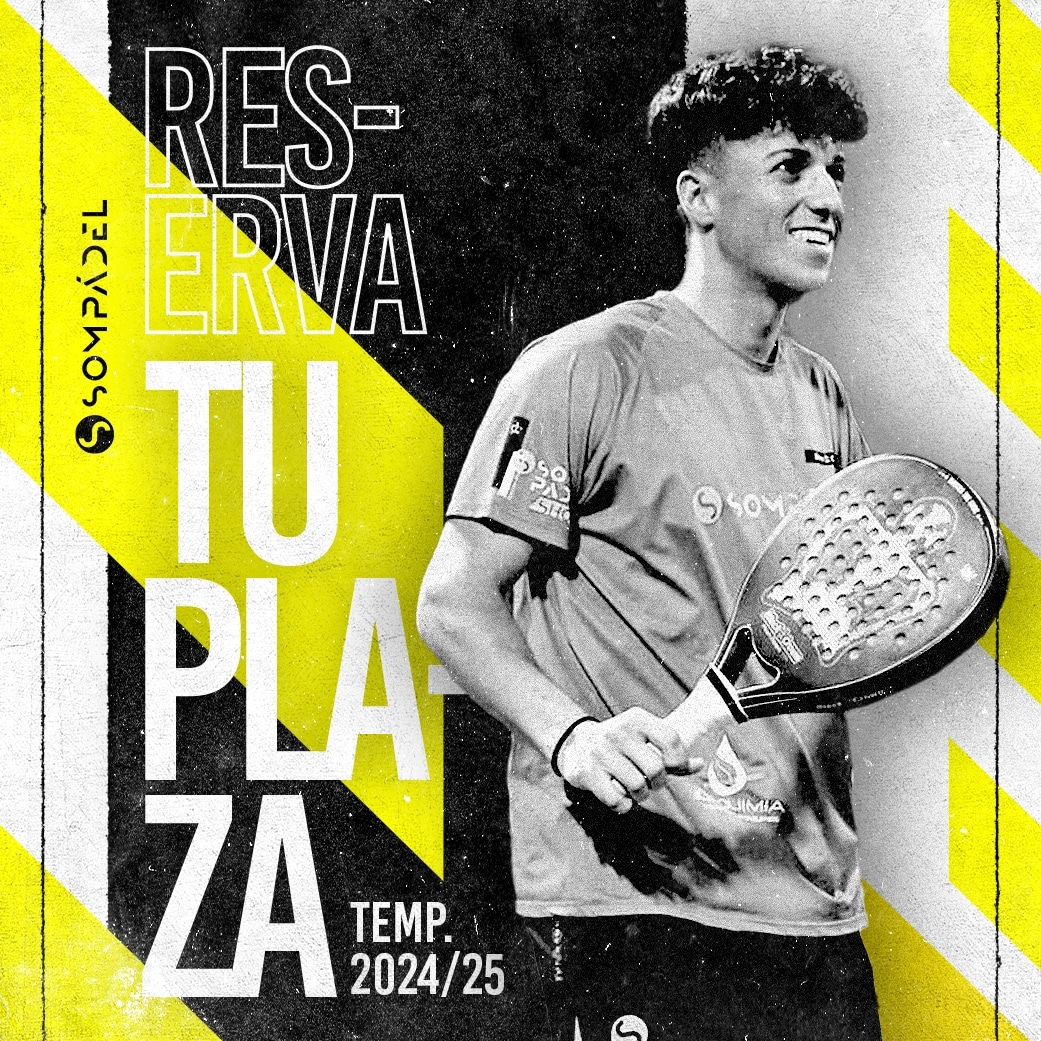 ¡¡RESERVA DE PLAZA SOMPÁDEL CURSO 2024/25!!

Desde hace más de 15 años formando a menores con los valores del deporte.