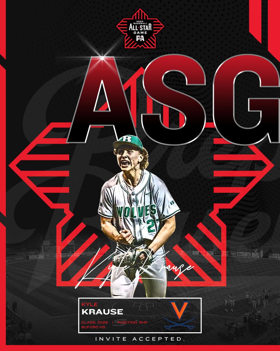 Prep Baseball Pennsylvania (@prepbaseballpa) on Twitter photo Please welcome '26 RHP Kyle Krause to the Pennsylvania All Star Game 🇺🇸
📅 AUG 14
📍Penn State University (Medlar Field)
<a href="/kylekrause07/">KyleKrause</a> | <a href="/ShooterHunt/">Shooter Hunt</a> Please welcome '26 RHP Kyle Krause to the Pennsylvania All Star Game 🇺🇸
📅 AUG 14
📍Penn State University (Medlar Field)
<a href="/kylekrause07/">KyleKrause</a> | <a href="/ShooterHunt/">Shooter Hunt</a>