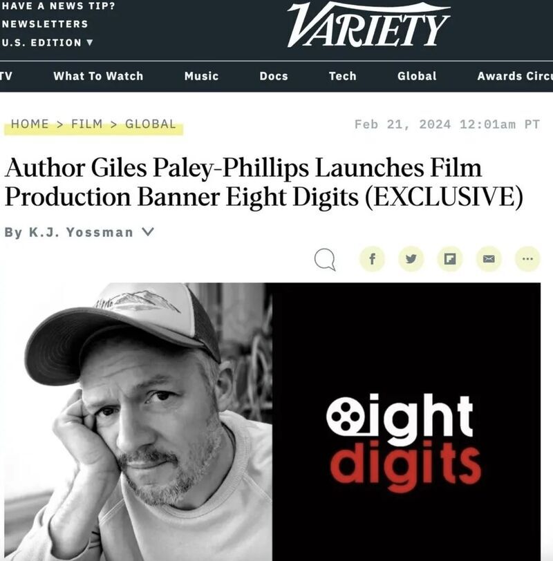 Giles Paley-Phillips (@eliistender10) on Twitter photo Call OUT! 📣
I'm looking to connect with investors, exec producers, filmmakers, & fellow writers
My film production company launched earlier this year! <a href="/eightdigitsltd/">eightdigits</a> It's been a labour of love and there are lots of exciting projects on our slate
Follow for all the updates Call OUT! 📣
I'm looking to connect with investors, exec producers, filmmakers, & fellow writers
My film production company launched earlier this year! <a href="/eightdigitsltd/">eightdigits</a> It's been a labour of love and there are lots of exciting projects on our slate
Follow for all the updates
