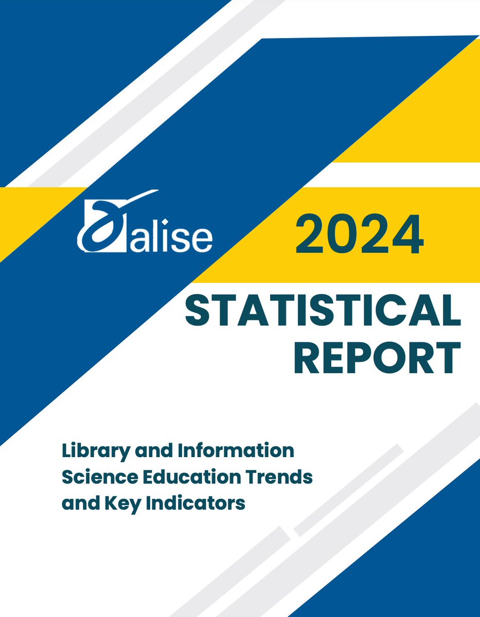 infodocket's tweet photo. ALISE (Association for Library and Information Science Education) Releases "2024 Statistical Report: Library and Information Science Education Trends and Key Indicators" https://t.co/QTH3VORX3h #ALISE #libraries #LIS https://t.co/Kykvq2mee3