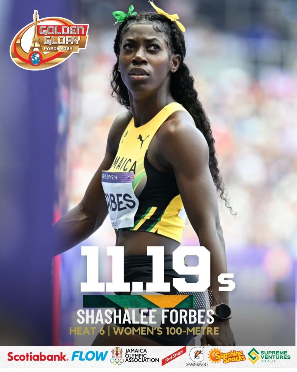 fyah105's tweet photo. Baaaalll Game 🔥🔥🔥🔥🔥

#Paris2024 #TeamJamaica https://t.co/Rg6IorXPdl