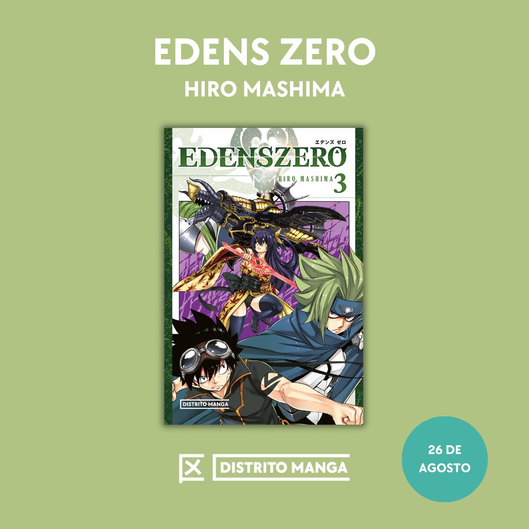 distritomangapt's tweet photo. A continuação de Edens Zero chega às livrarias este mês! 
Em agosto, vais poder continuar a tua aventura espacial com o Shiki e os seus amigos!

- Nas livrarias a 26 de agosto
- Já em pré-venda! https://t.co/tjee37E0hJ