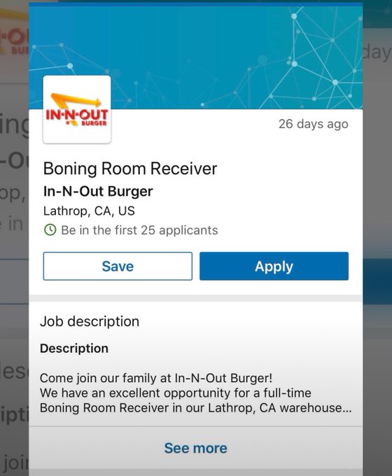 Is.. the position of Boning Room Giver still available? https://t.co/RBgfvvJMGy