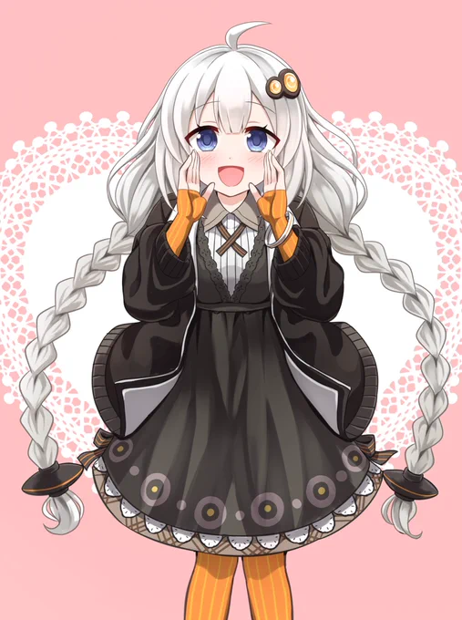 skeb納品しましたー。 可愛く応援してるあかりちゃんです! ご依頼ありがとうございました!