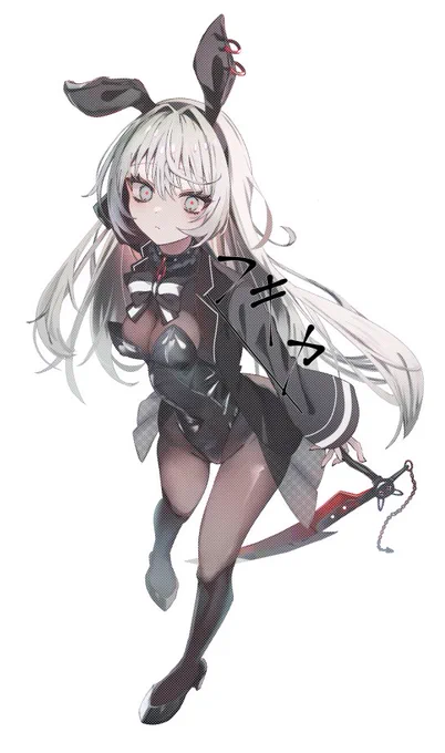 久しぶりの立ち絵販売です。バニーちゃん 購入先はリンクにて #バニーの日