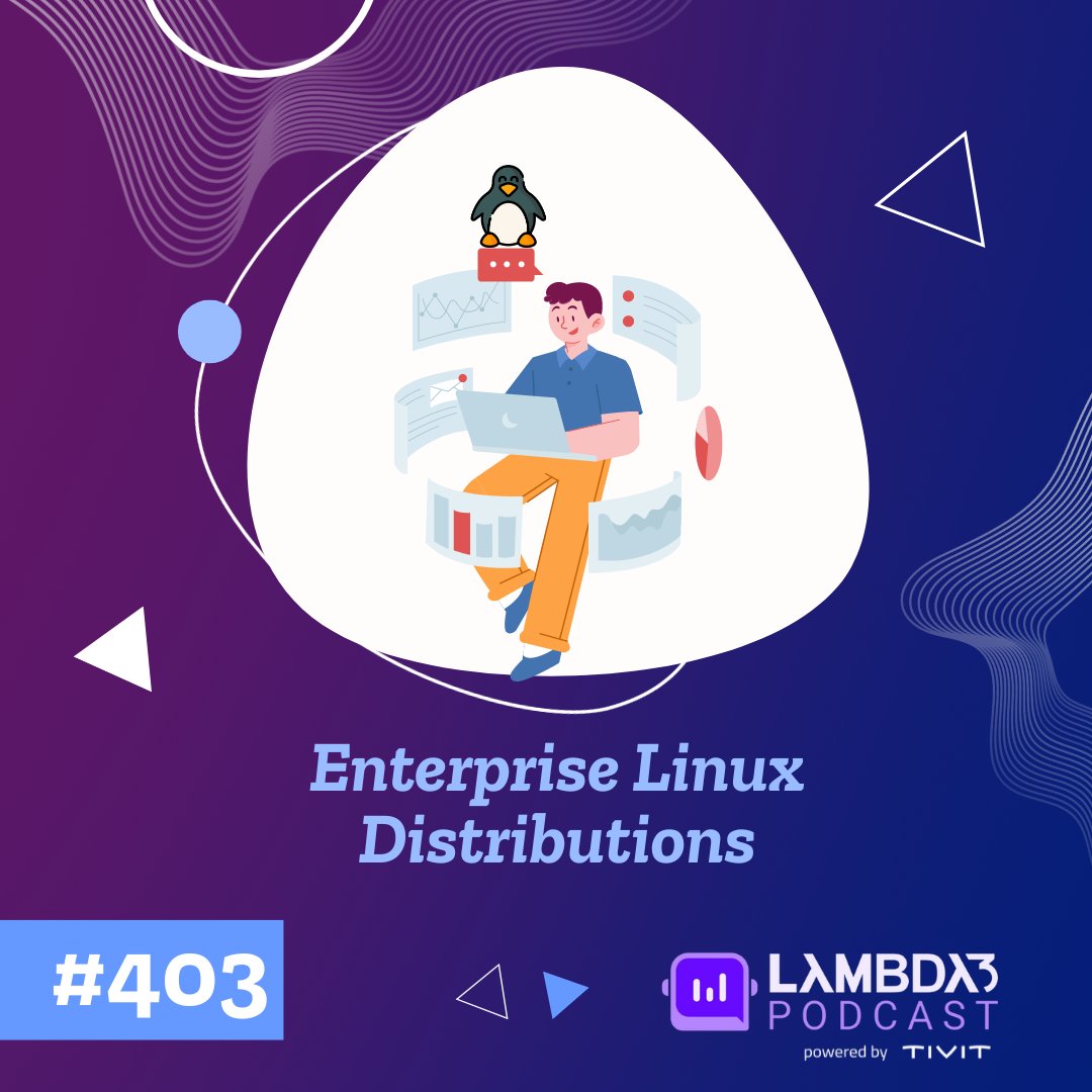 Lambda3 (@lambdatres) on Twitter photo Nesse episódio do #PodcastDaLambda powered by <a href="/TIVIT_oficial/">TIVIT_oficial</a> , Fernando Okuma, desenvolvedor e Rodrigo Freitas Batista, especialista Linux da TIVIT conversam com Leandro Sanches da RedHat sobre Enterprise Linux Distribution. Ouça o episódio completo aqui: lb3.io/podcast-enterp… Nesse episódio do #PodcastDaLambda powered by <a href="/TIVIT_oficial/">TIVIT_oficial</a> , Fernando Okuma, desenvolvedor e Rodrigo Freitas Batista, especialista Linux da TIVIT conversam com Leandro Sanches da RedHat sobre Enterprise Linux Distribution. Ouça o episódio completo aqui: lb3.io/podcast-enterp…